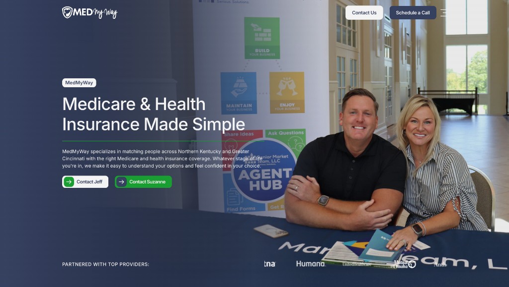 MedMyWay website redesign